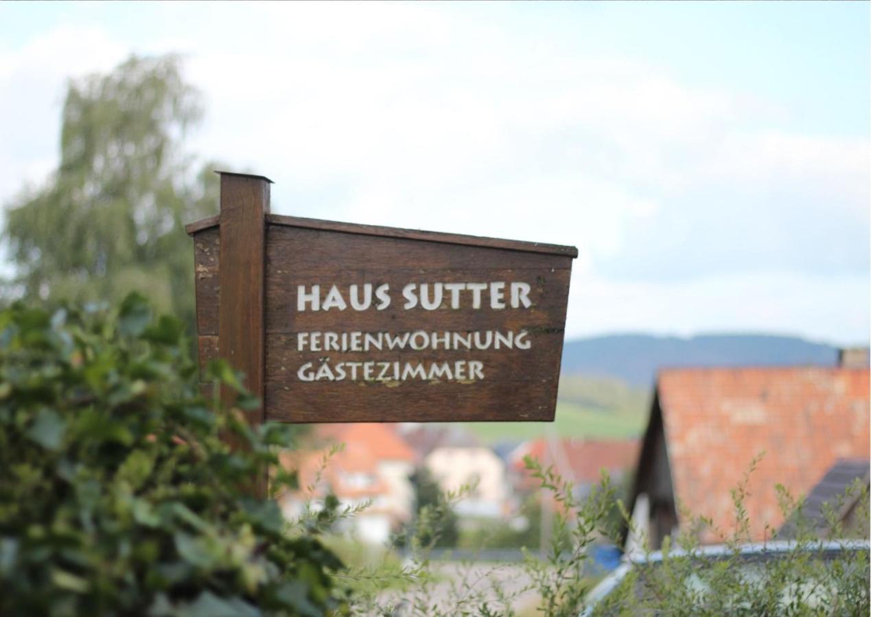 Ferienwohnung Haus Sutter 쇼프하임 외부 사진